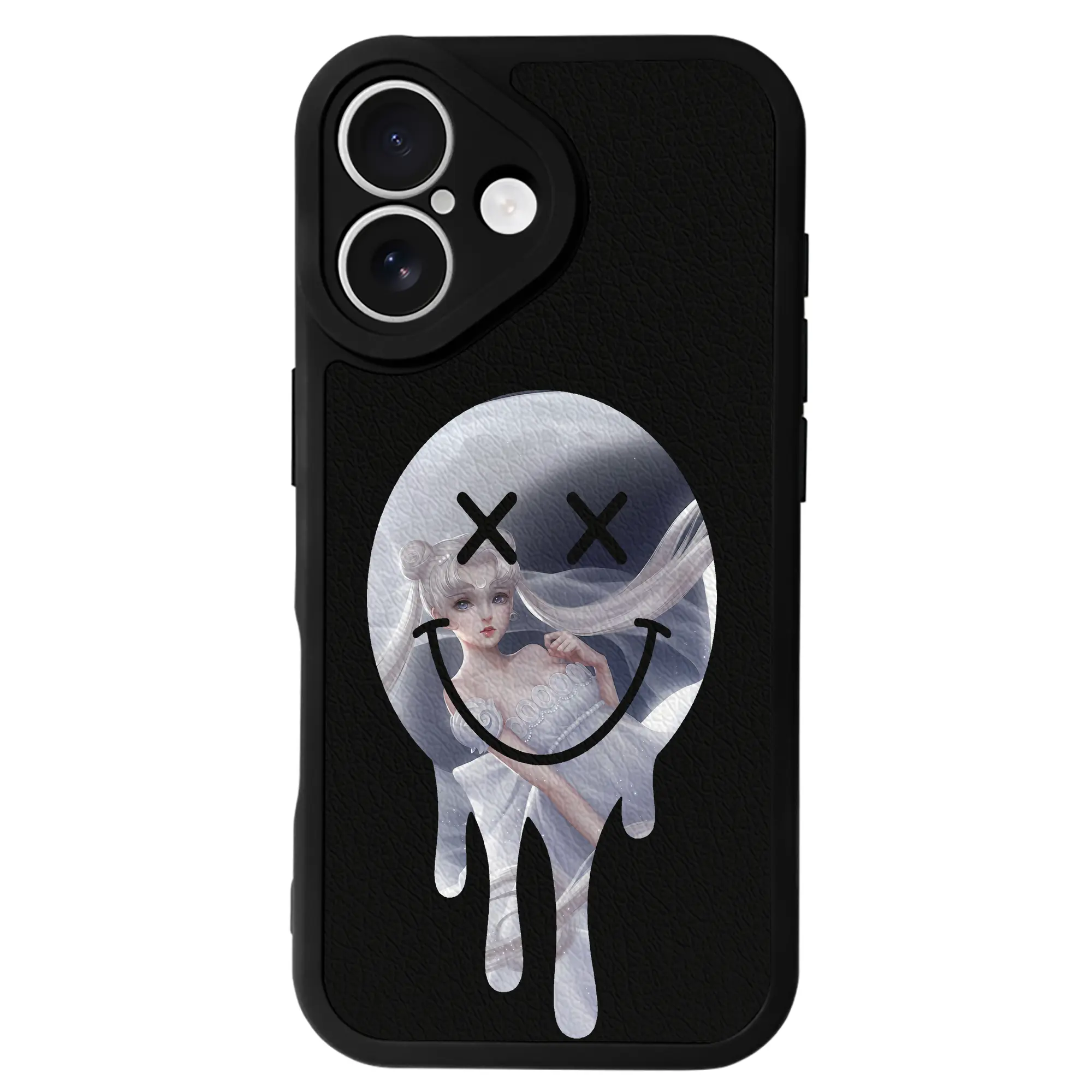 美少女戦士セーラームーン グッズ 月野 うさぎ - IPhone 16シリーズ対応 ・ シリコンスマホケース ・ レザー調 ・ 高精度フィット ・ 耐衝撃 ・ ワイヤレス充電対応 ・ 精密カット